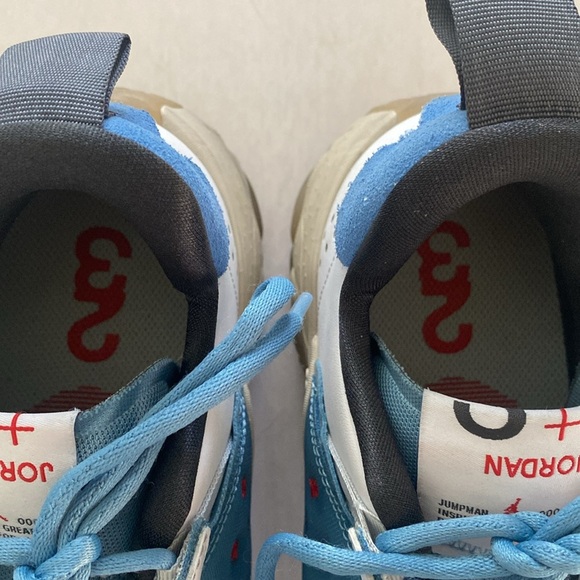 NIKE Air Jordan Delta 2 Coast Cerulean CV8121-400 Men’s Sneakers Size 11 US - Picture 9 of 10